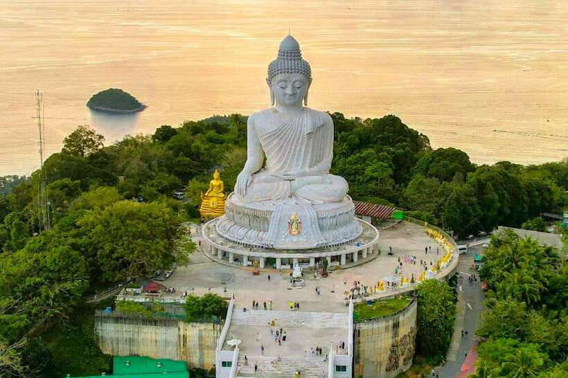 Phuket: Half-Day Viewpoint, Big Buddha and Wat Chalong Tour - Promthep Cape and the Southern Edge of Phuket