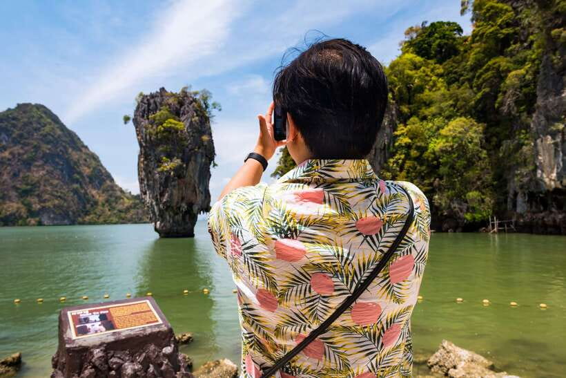 Phuket: James Bond Island by Longtail Boat Small Group Tour - James Bond Island and the famous limestone pillar