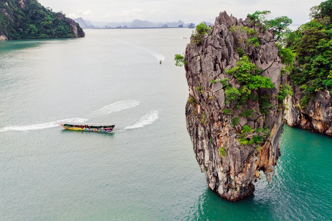 Phuket: James Bond Island + Canoe Longtail Small Group Boat Tour - James Bond Island and the famous limestone view
