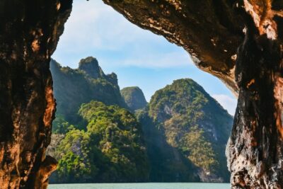 Phang Nga Bay Sea Cave Canoeing & James Bond Island by Big Boat