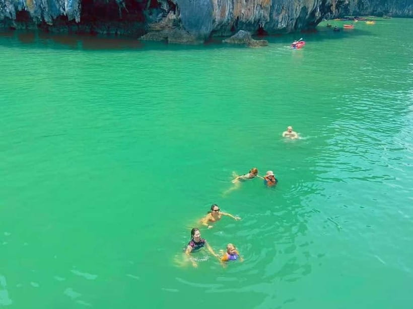 Phuket: James Bond Island Sea Canoe with lunch by Big Boat - Swimming, canoeing, and paddleboarding at Nakae Island