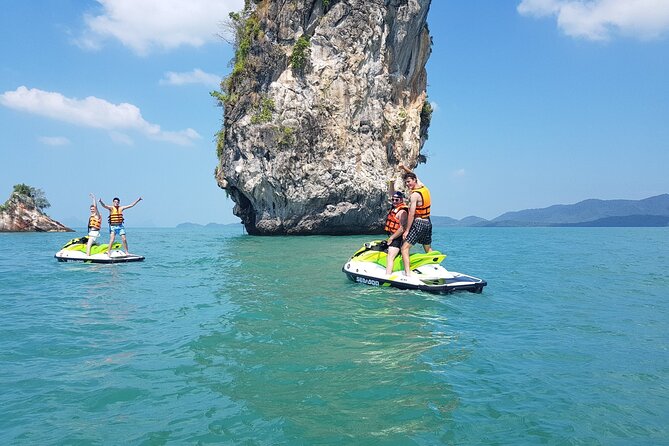 Phuket Jet Ski Tour to 5-8 Islands with Pickup and Transfer - Ko Rang Yai and the first island pause
