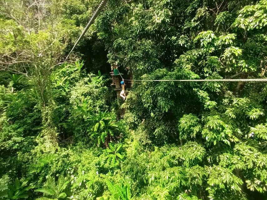 Phuket: Jungle Xtrem Adventures and Zipline Park - What you actually do between the trees