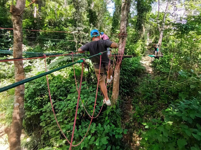 Phuket: Jungle Xtrem Adventures and Zipline Park - Three courses, three different levels of effort