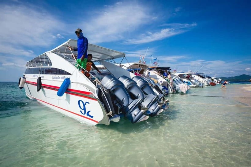 Phuket: KHAI ISLANDS TOUR with LUXURY SPEEDBOAT - Khai Nui: the first water stop