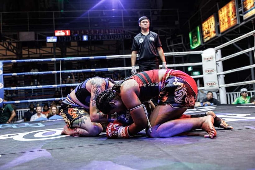 Phuket: Live Muay Thai at Bangla Boxing Stadium with T-Shirt - Hotel pickup makes a late evening easier