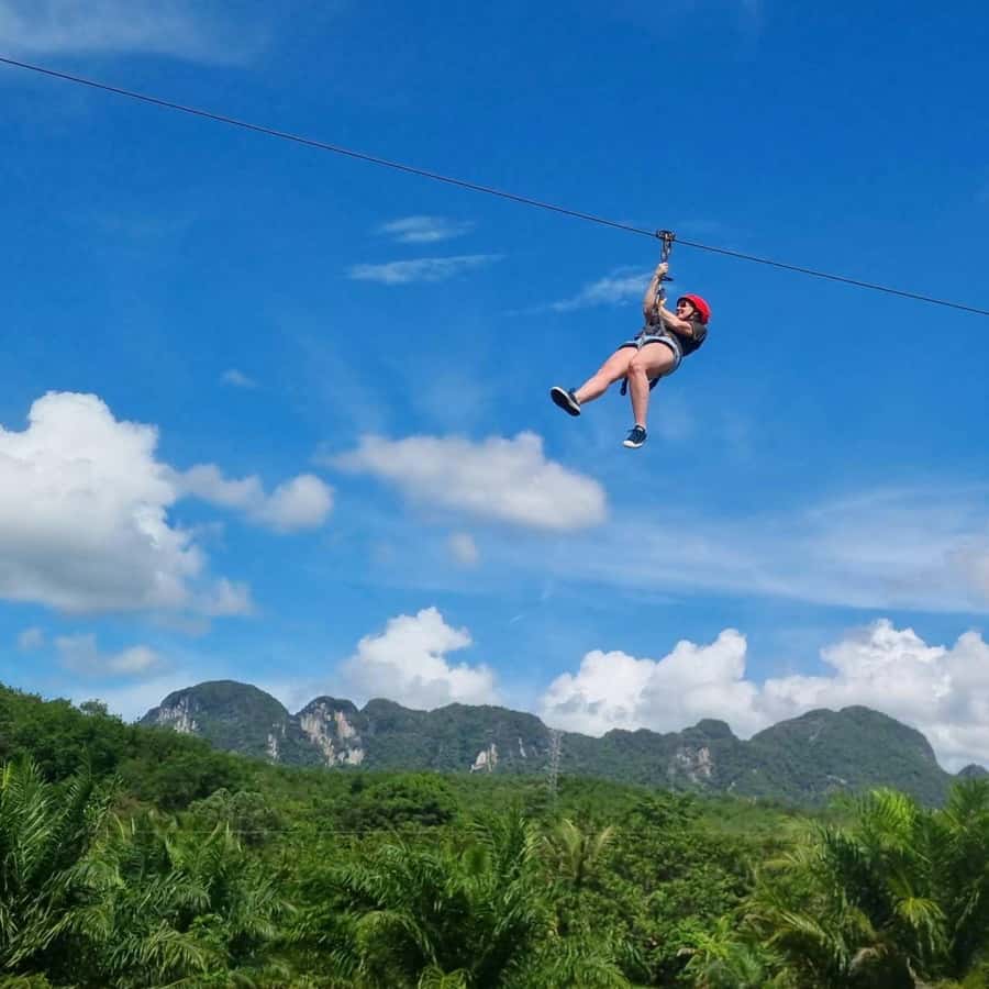 Phuket: Monkey Cave, Water Rafting, Zipline with ATV Option - Five kilometers of white water rafting