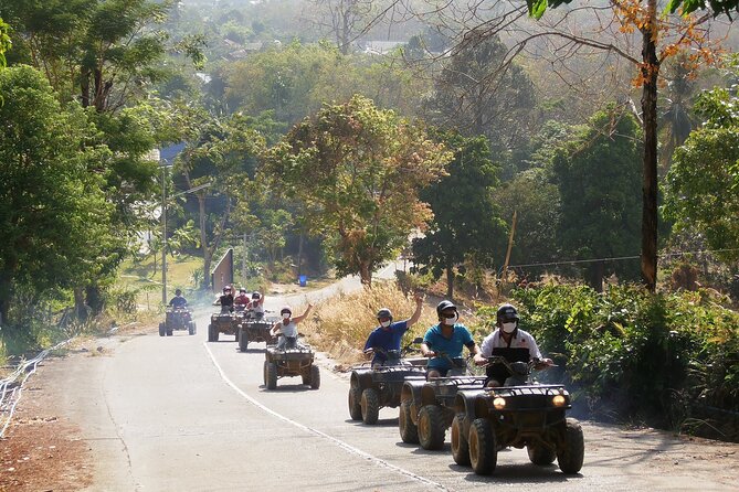 Phuket Paradise ATV and Zipline Experience - Getting comfortable on the ATV