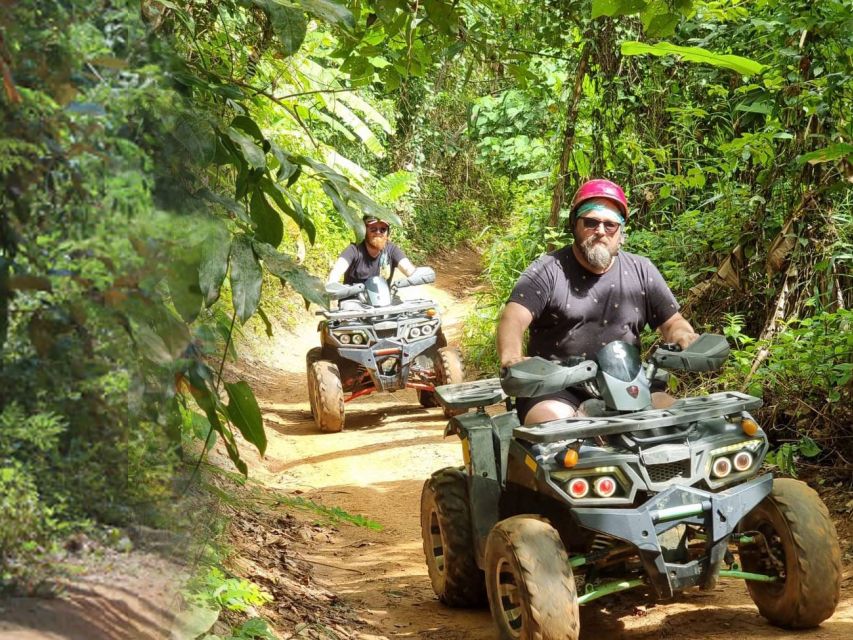 Phuket: Premium ATV Bike with Big Buddha Tour - Starting the ride with a guide and safety briefing