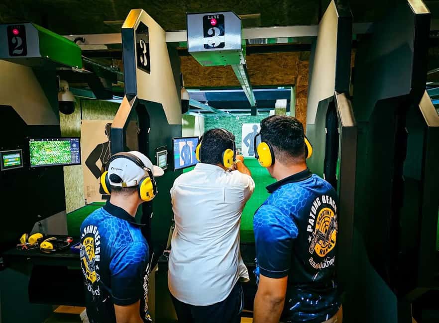 Phuket: Shooting Range Experience in Patong - Choosing between firearms and calibers