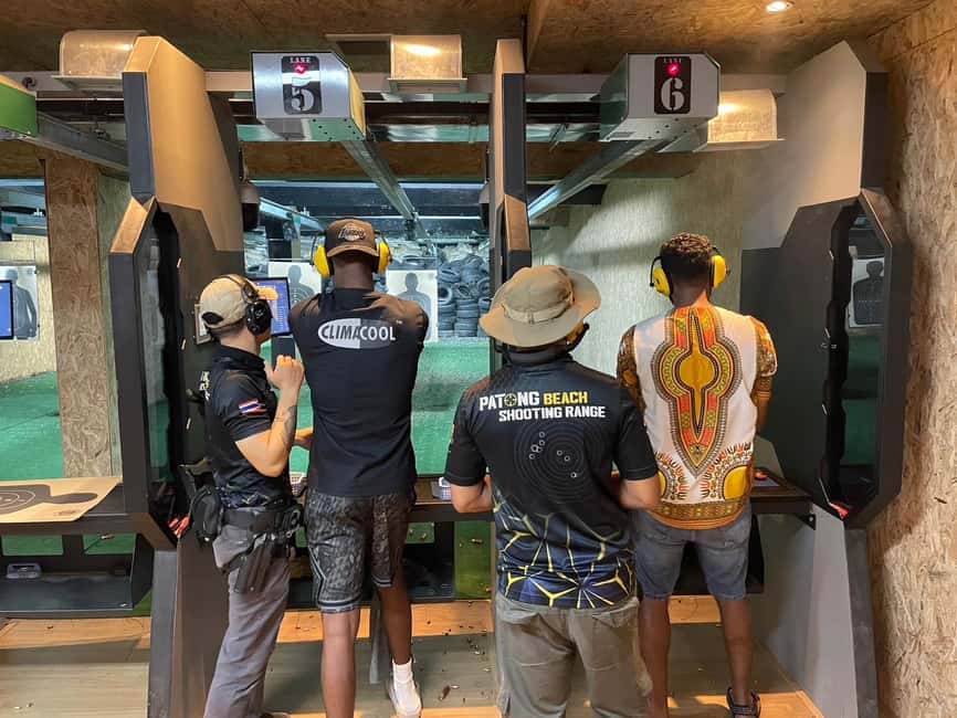Phuket: Shooting Range Experience in Patong - Comfort matters more than you might expect