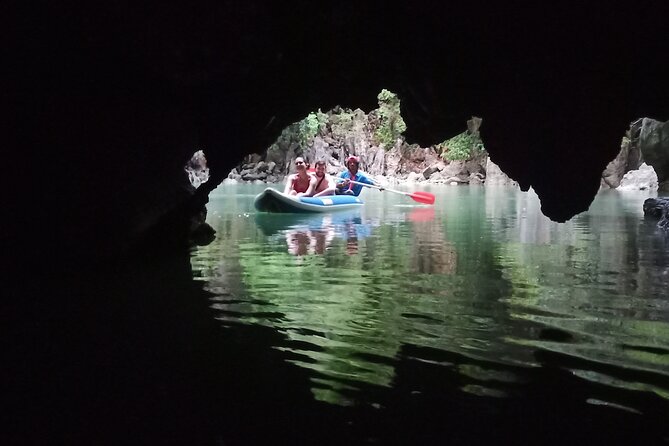 Phuket Sunset Big Boat Trip To Phang Nga Bay & James Bond Island - Canoeing through caves and lagoons