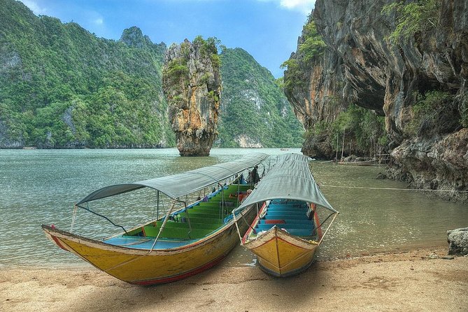 Phuket to James Bond Island: Longtail Boat Tour with Sea Canoeing - Lunch and village life at Koh Panyi