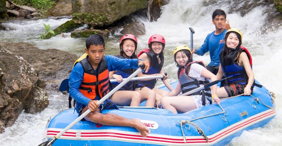 Phuket: White Water Rafting and Jungle Adventure with Lunch - Monkey Cave and the first taste of jungle scenery