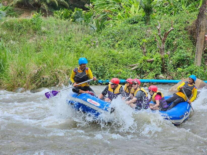 Phuket: White Water Rafting, ATV, and Zipline Adventure - From Phuket to Phang-Nga by van