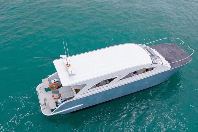Premium Phi Phi, bamboo island tour Speed Catamaran - Pi Leh Bay Is the Main Lagoon Stop