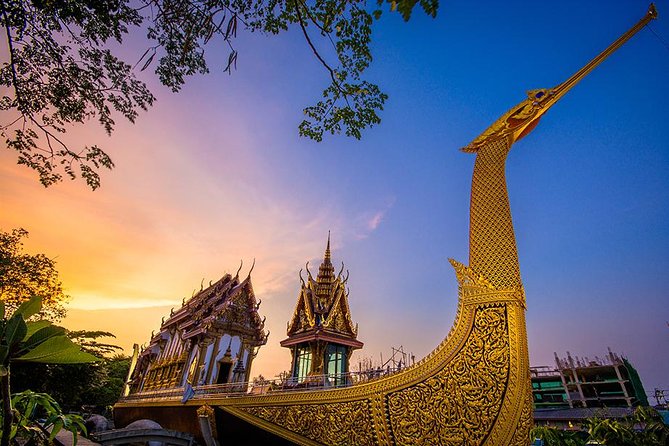 Private Bangkok Tuk Tuk Sunset Long-tail Night Lights - Thai dinner in Bangkok’s old city