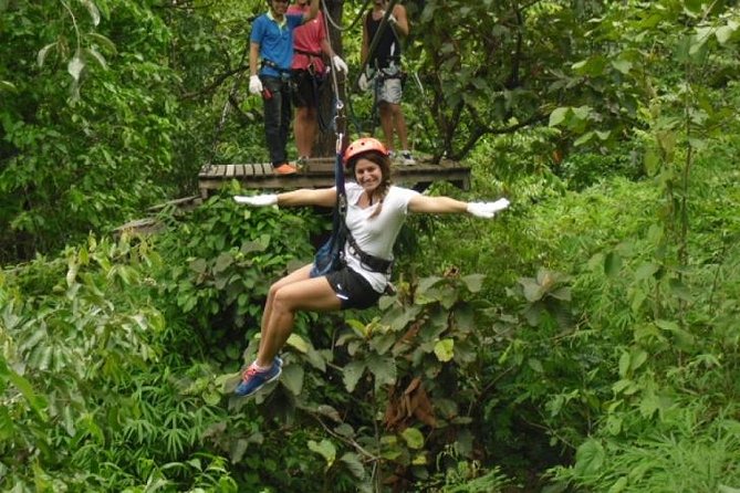 Private Chiang Mai Tour to Bua Thong Waterfalls and Ziplining - One hour above the forest on the zipline
