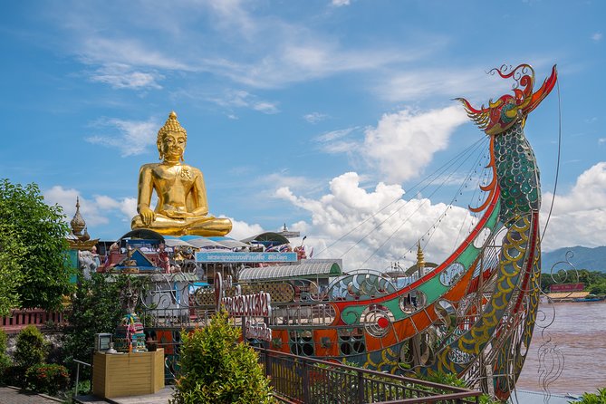Private Choui Fong and Golden Triangle Explorer from Chiang Rai - Chiang Saen and the old city walls at 10:40 am