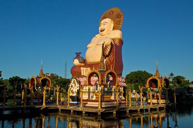 Private Group City Tour Around Koh Samui - Wat Plai Laem and its striking temple figures