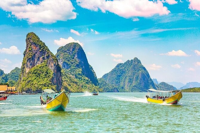 Private James Bond Island Canoeing Long-tail Boat Tour w/ Lunch - The long-tail boat through Phang Nga Bay