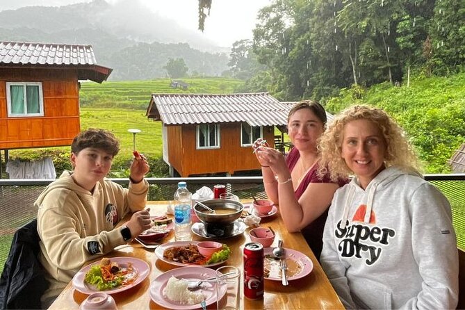 Private Tour to Doi Inthanon including Twins Pagodas and Hiking - Ban Mae Klang Luang connects rice terraces and Karen culture