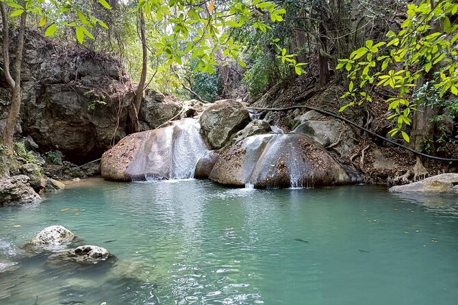 Private Tour to Erawan Waterfall and Boat Tour in Kanchanaburi - What the $210 price really covers