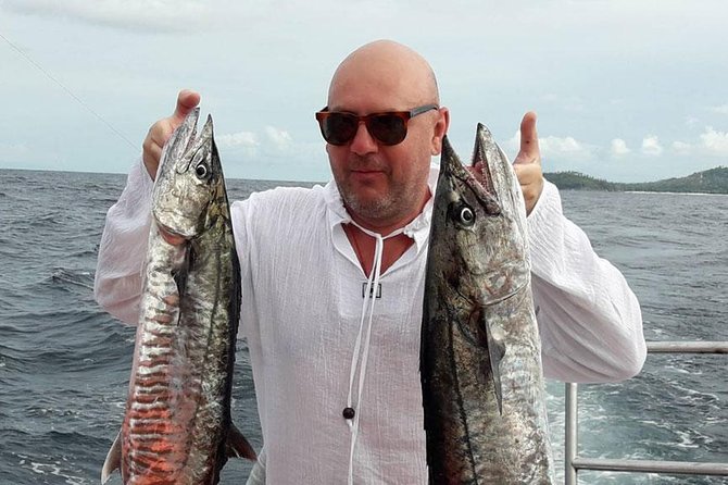 Racha Island Fishing Game From Phuket - 3:00 pm trolling back to Phuket