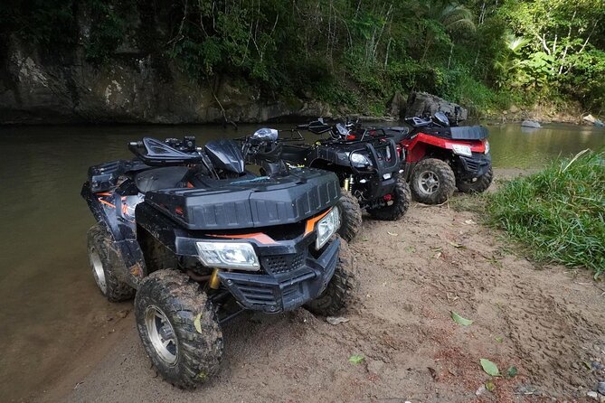 Rafting 7KM & ATV visit monkey cave and waterfall with Lunch - Buffet lunch and the long midday pause
