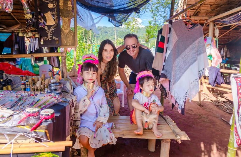 Red, Blue, White Temples & Hot Spring Trip from Chiang Mai - The optional Long Neck Village visit