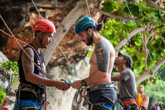 Rock Climbing at Railay Beach Krabi - Safety, fitness, and comfort