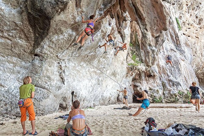 Rock Climbing at Railay Beach Krabi - The morning transfer from Krabi to Railay