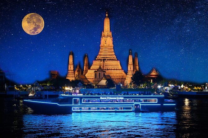 Royal Princess Dinner Cruise: Bangkok Chao Phraya River - What dinner includes and what it is worth