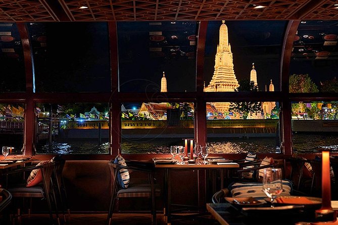 Saffron Luxury Dinner Cruise: A Journey on the River of Kings - The Grand Palace After Dark