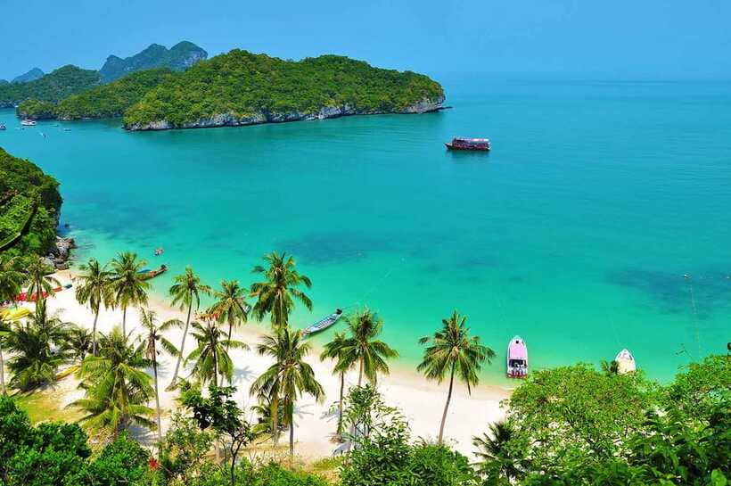 Samui: Angthong Marine Park Boat Tour w/ Transfer and Meals - The return cruise and hotel drop-off