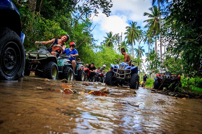 Samui Quad Motor ATV Tour - Getting from Mae Nam to the trail