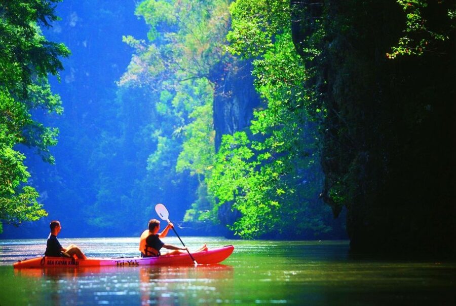 Sea Kayaking in Ao Thalane & Optional Full-Day Hong Island - The half-day option: enough time for the main attraction