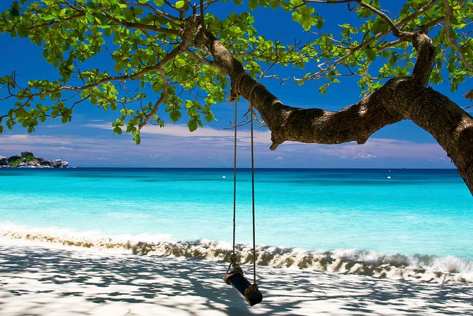 Similan Islands Snorkeling Day Tour from Phuket - Island 8, the white beach, and Sail Rock