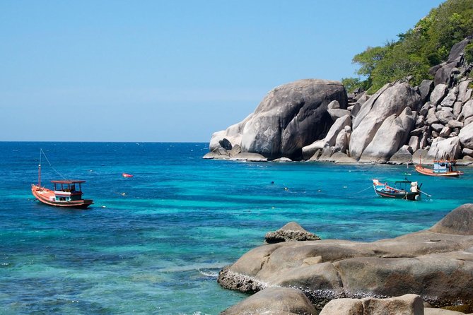 Snorkel Tour to Koh Nangyuan and the hidden bays of Koh Tao onboard the Oxygen - Japanese Reef Garden: easy water and plenty of fish