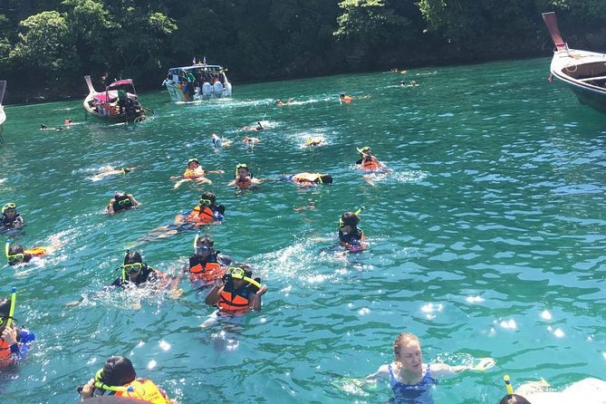 Snorkeling and Sunset to Krabi 7 Islands by Longtail Boat + Buffet BBQ Dinner - Chicken Rock brings the best photo stop