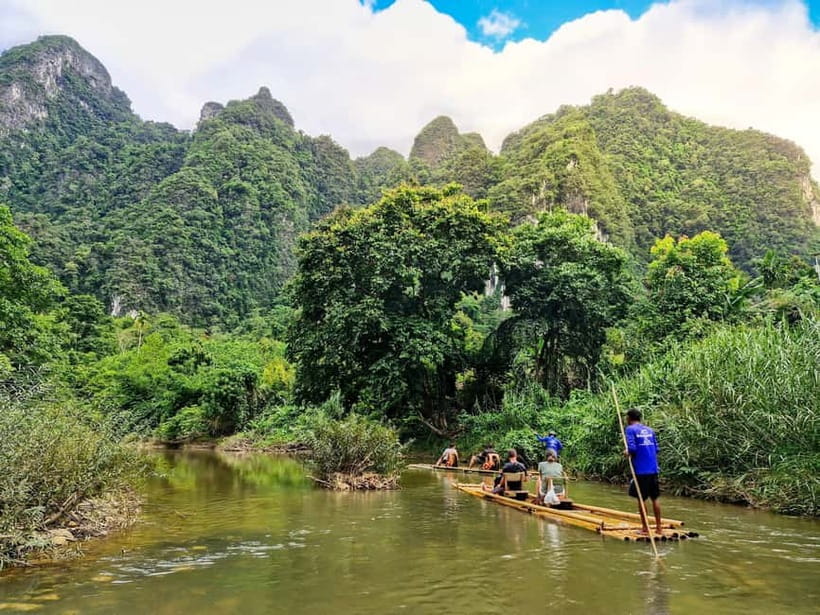 Sok River: Bamboo Raft Ride, Monkey Temple & View Point Tour - The monkey cave temple brings a different kind of energy
