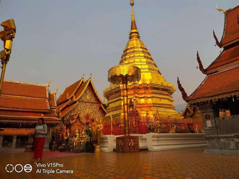 Spiritual Sunrise Wat Doi Suthep, Pha Lat, Alms & Meditation - Wat Pha Lat and the monk trail atmosphere
