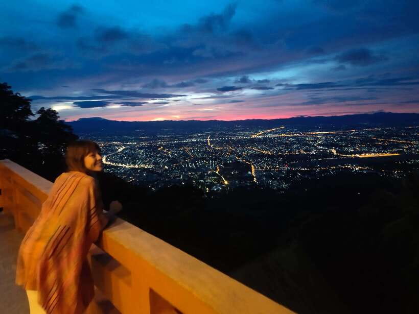 Spiritual Sunrise Wat Doi Suthep, Pha Lat, Alms & Meditation - Climbing 306 steps at Wat Phra That Doi Suthep