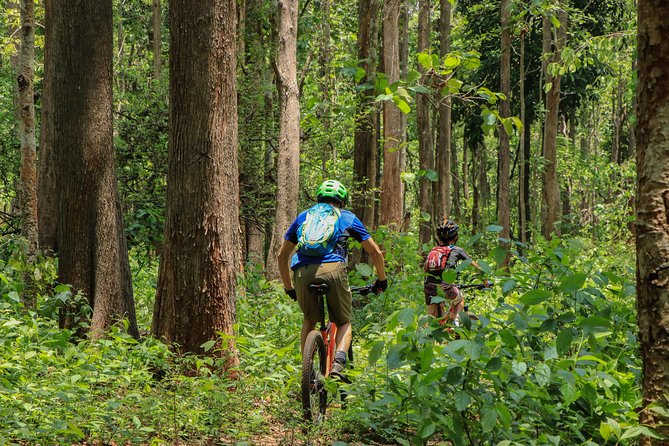 Sticky Waterfall Cycling Tour - Riding through Chiang Mai’s countryside
