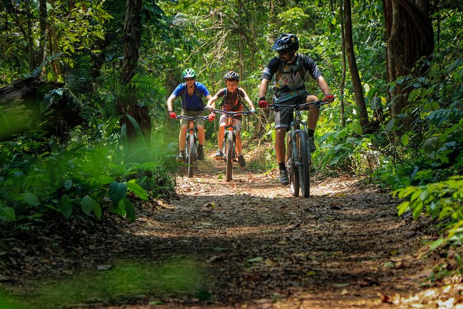 Sticky Waterfall Cycling Tour - Bua Thong Waterfall, the sticky limestone finish
