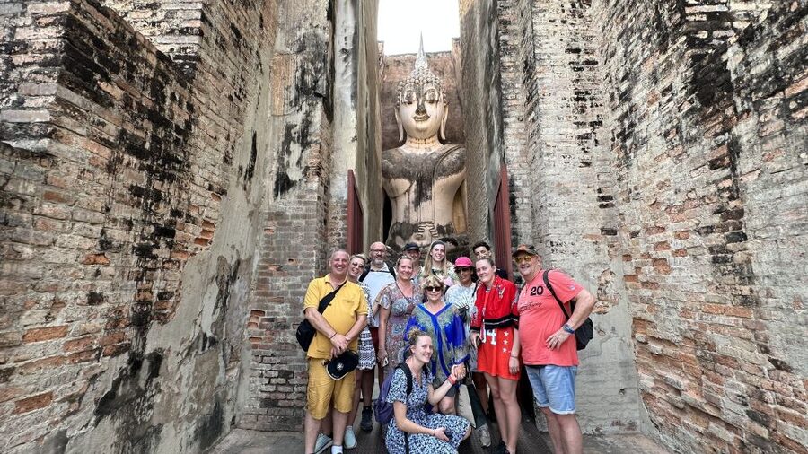 Sukhothai: Historical Park & Countryside Cycling Tour - The furniture workshop and Klong Mae Lampan