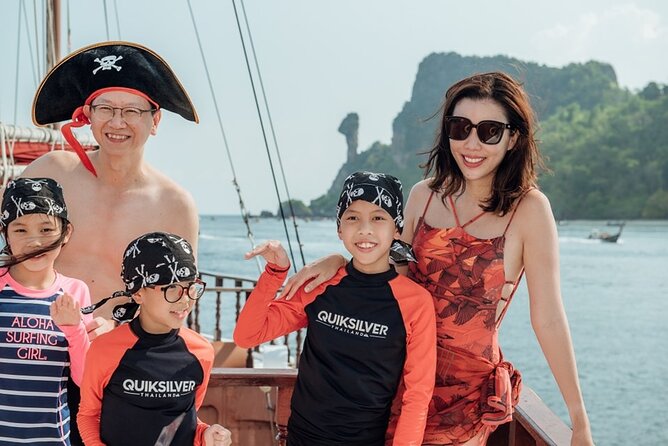 Sunset Dinner Cruise with night Swimming by Luxury Junk Boat - An afternoon departure from Ao Nang