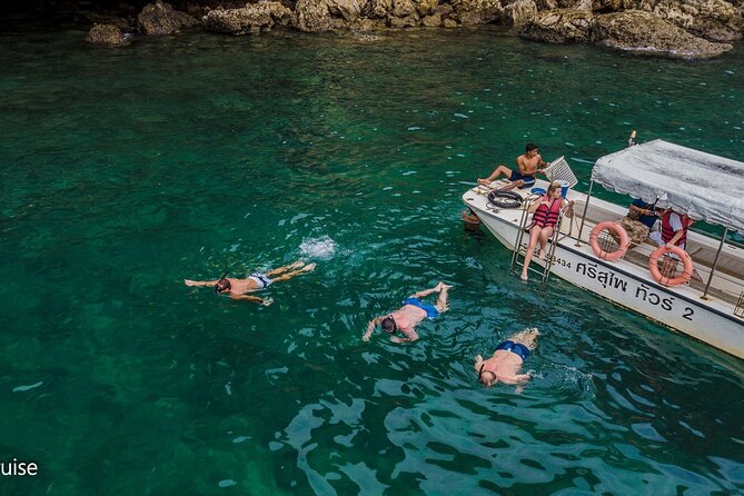 Sunset Dinner Cruise with night Swimming by Luxury Junk Boat - Sunset over the Andaman Sea