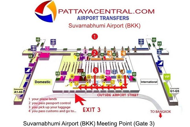Suvarnabhumi to Pattaya 24 hour Private Airport Transfer Service - Why a private transfer makes sense after landing in Bangkok