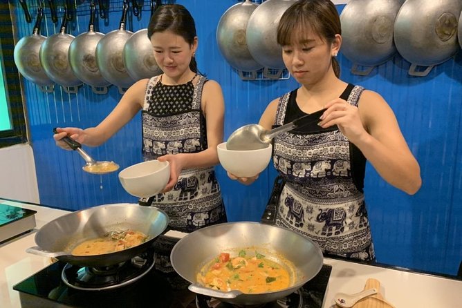 Thai Cooking Class at Tingly Thai Cooking School in Bangkok - Back in the kitchen at 9:05 a.m.